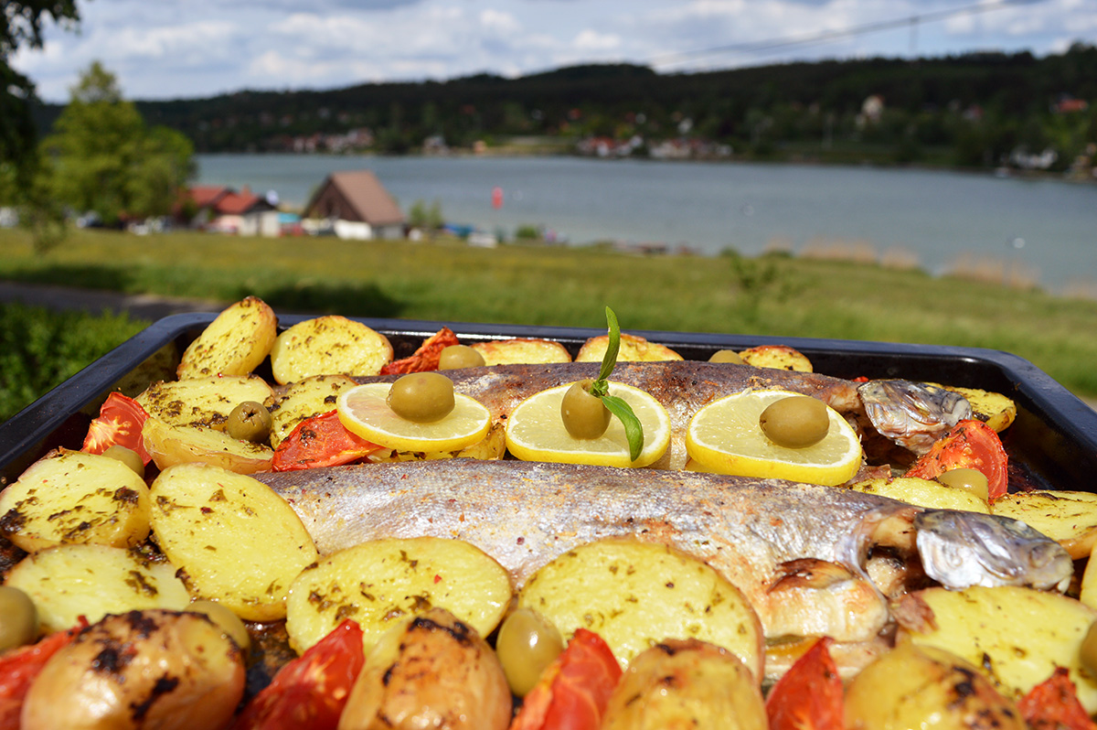 pisztrang_kesz_orfu Bazsalikomos, citromos pisztráng a sütőből